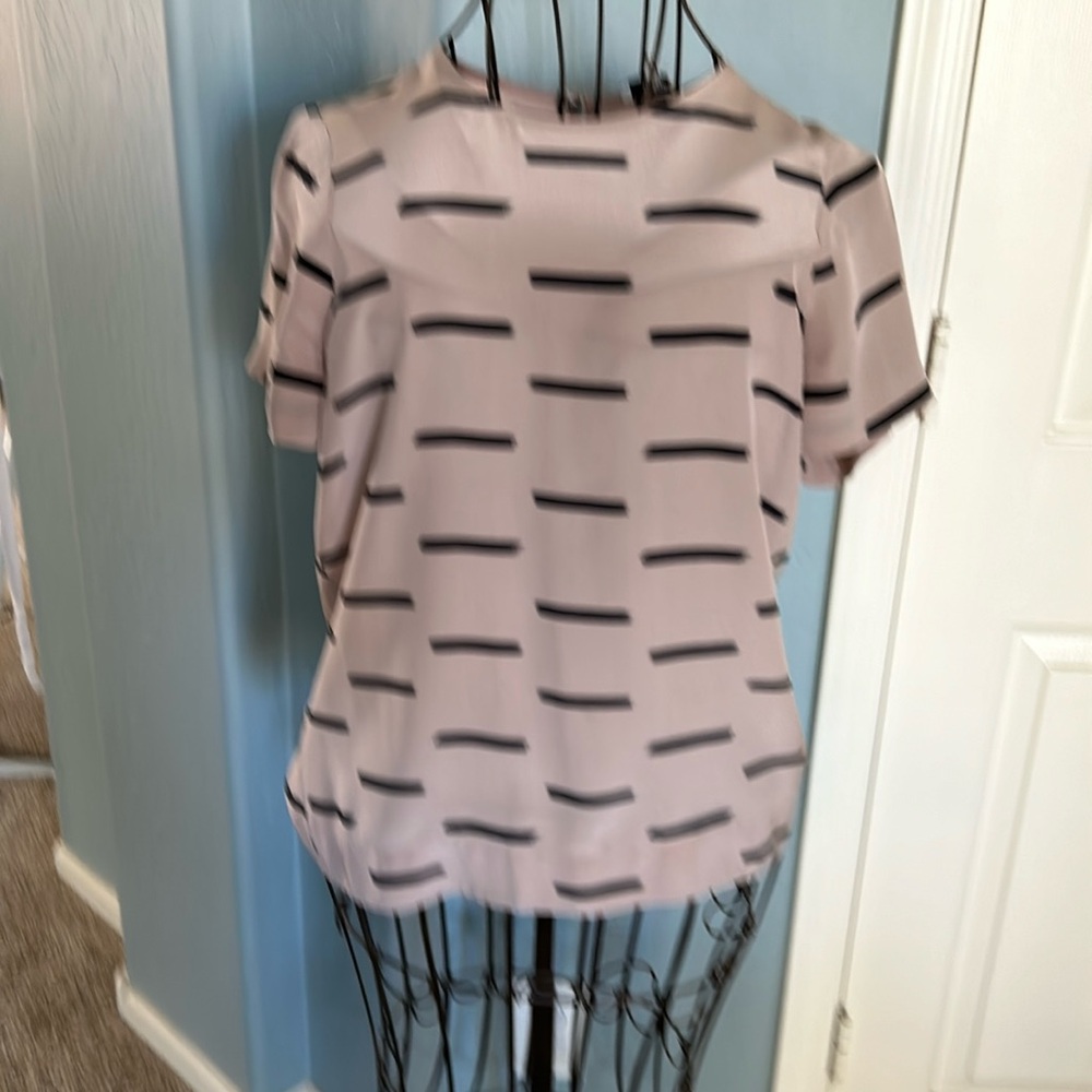 Silk Print Blouse